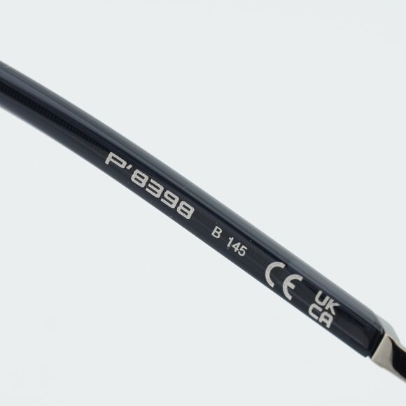 Porsche Design P8398 B Eyeglasses Palladium Silver 58mm Rectangle Frame - Picture 4 of 11